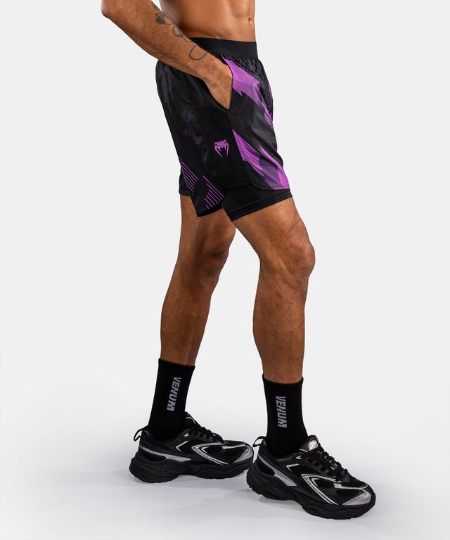 Venum Compressie Shorts No-Gi 6.0 - Zwart/Paars