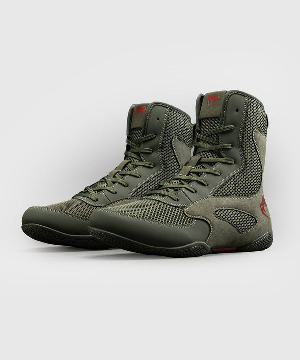 Venum Boksschoenen Contender - Kaki/Rood