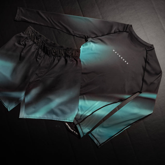 Hayabusa Rashguard Apex Nova Lange Mouwen - Turquoise