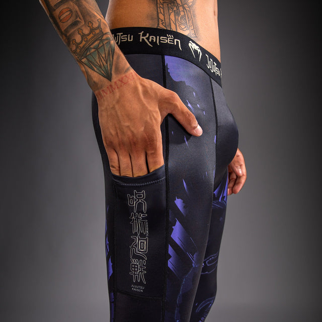 Venum Compressie Shorts x Jujutsu Kaisen Gojo - Paars