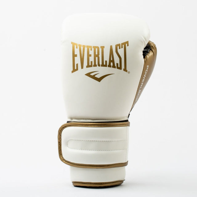 Everlast Boxing Gloves Powerlock 2R - White/Gold