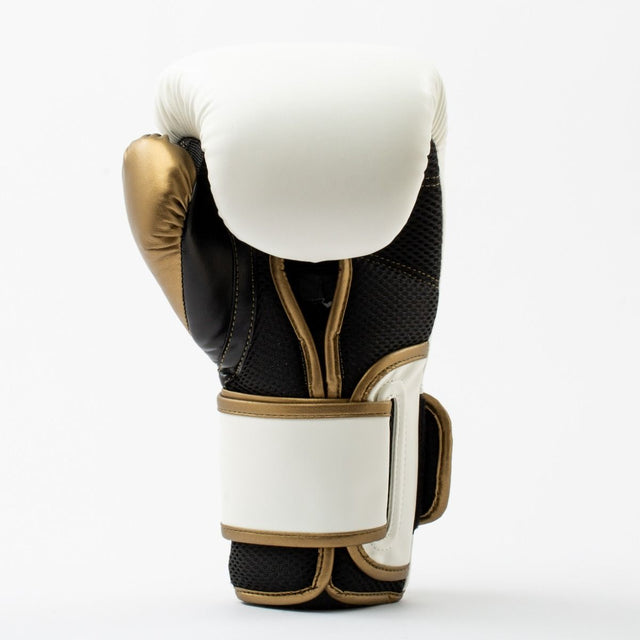 Everlast Boxing Gloves Powerlock 2R - White/Gold