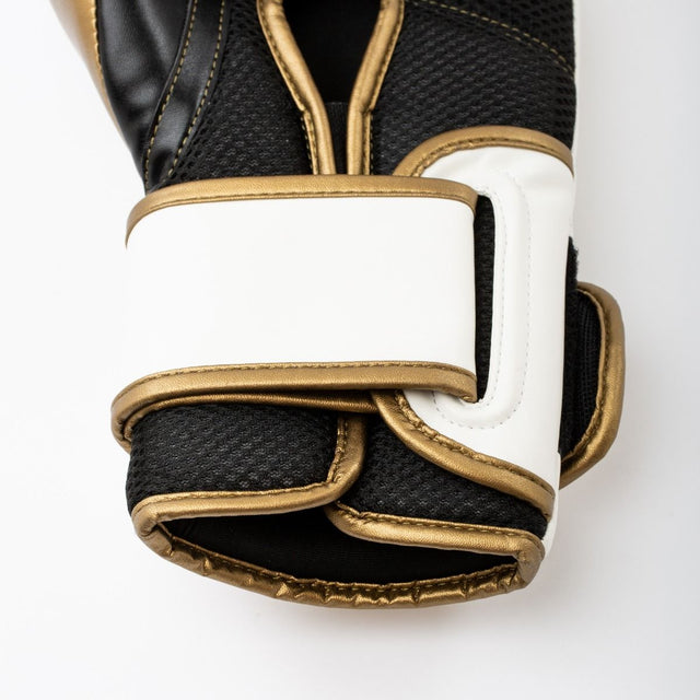 Everlast Boxing Gloves Powerlock 2R - White/Gold