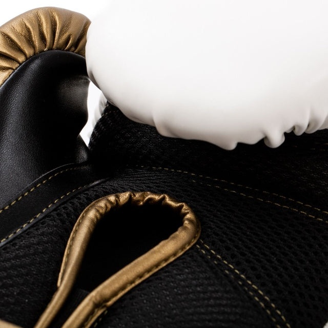Everlast Boxing Gloves Powerlock 2R - White/Gold
