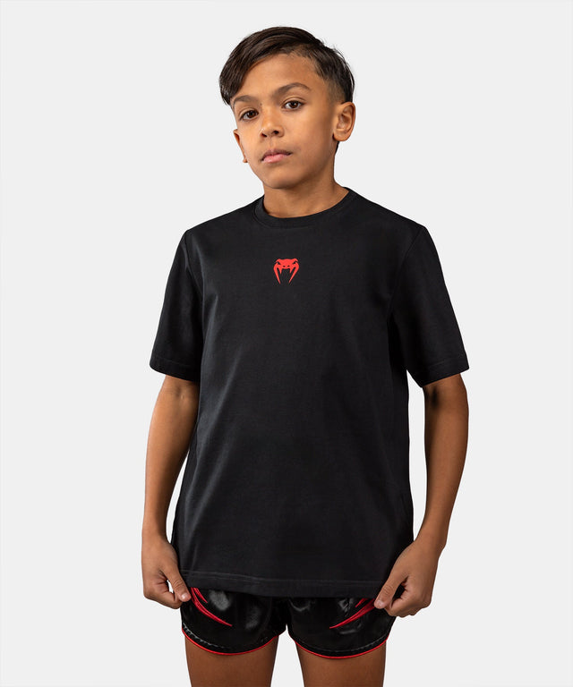 Venum T-Shirt Attack Kinderen - Zwart/Rood