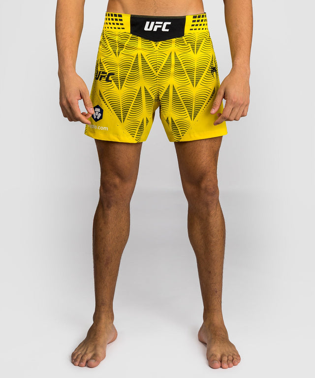 Spodenki MMA Venum UFC Zenith – Żółte