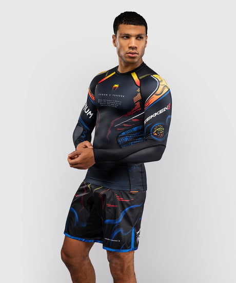 Venum Rashguard TEKKEN 8 Yoshimitsu – Black/Orange – photo 3