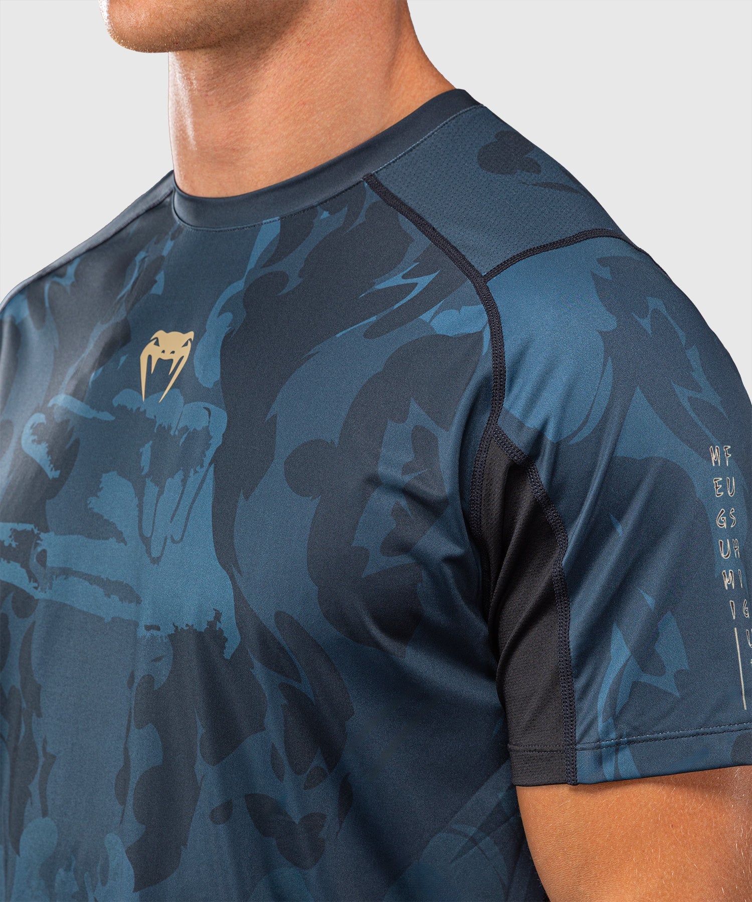 Venum T-Shirt Dry Tech Fushiguro Jujutsu Kaisen - Oceaanblauw