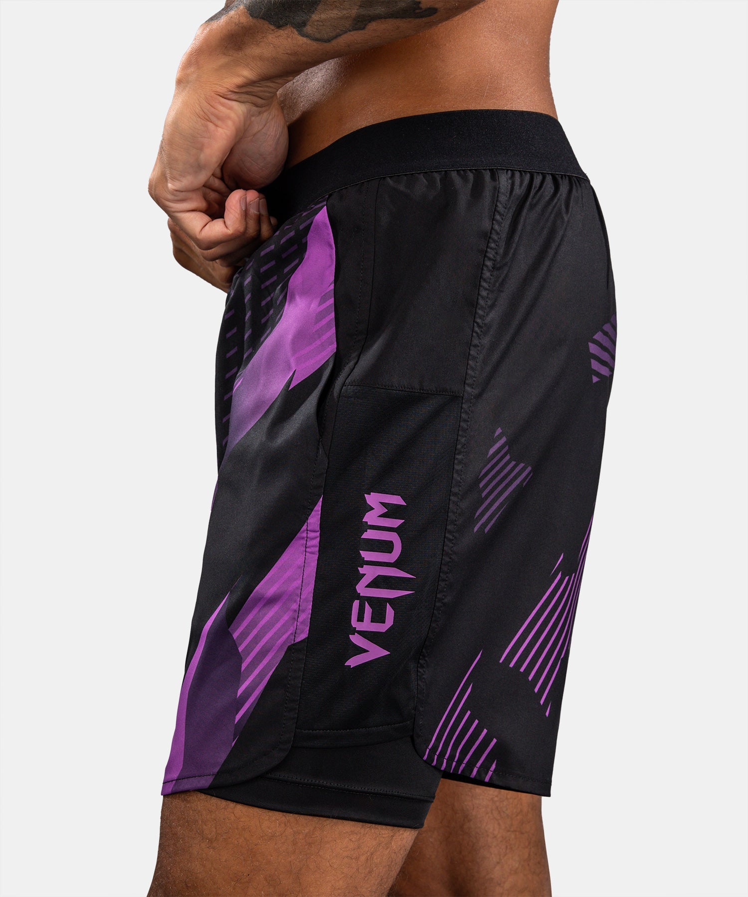 Venum Compressie Shorts No-Gi 6.0 - Zwart/Paars