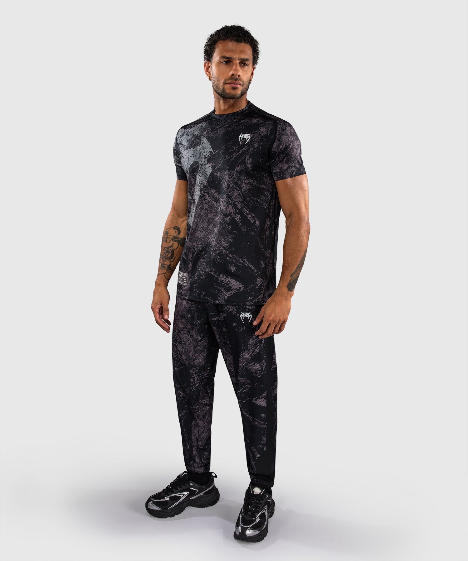 Venum T-Shirt Rage & Workout - Zwart/Grijs