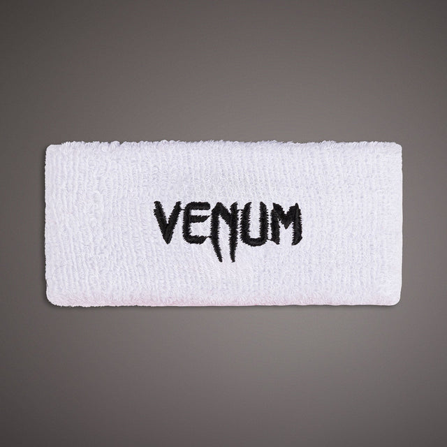 Venum Biceps Bands Lineup Wide – White/Black