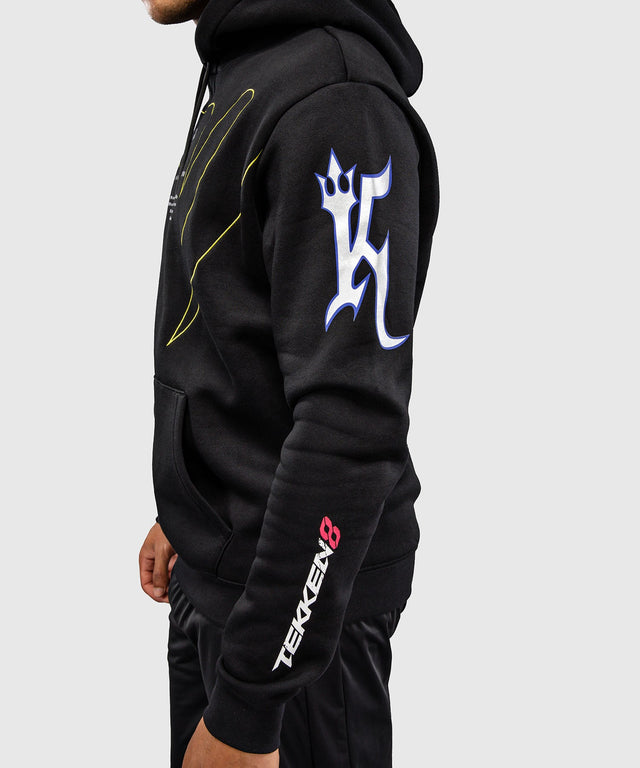 Bluza z kapturem Venum x TEKKEN 8 King – Czarna/Żółta
