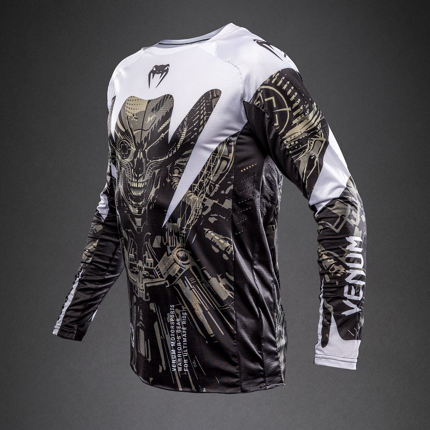 Venum Longsleeve MX Elite - Zwart/Zand