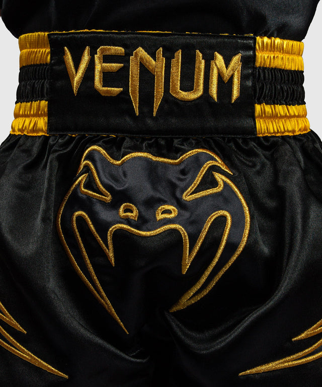 Venum Muay Thai Shorts Bangkok Fury Kinderen - Zwart/Goud