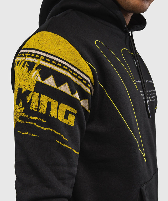 Bluza z kapturem Venum x TEKKEN 8 King – Czarna/Żółta