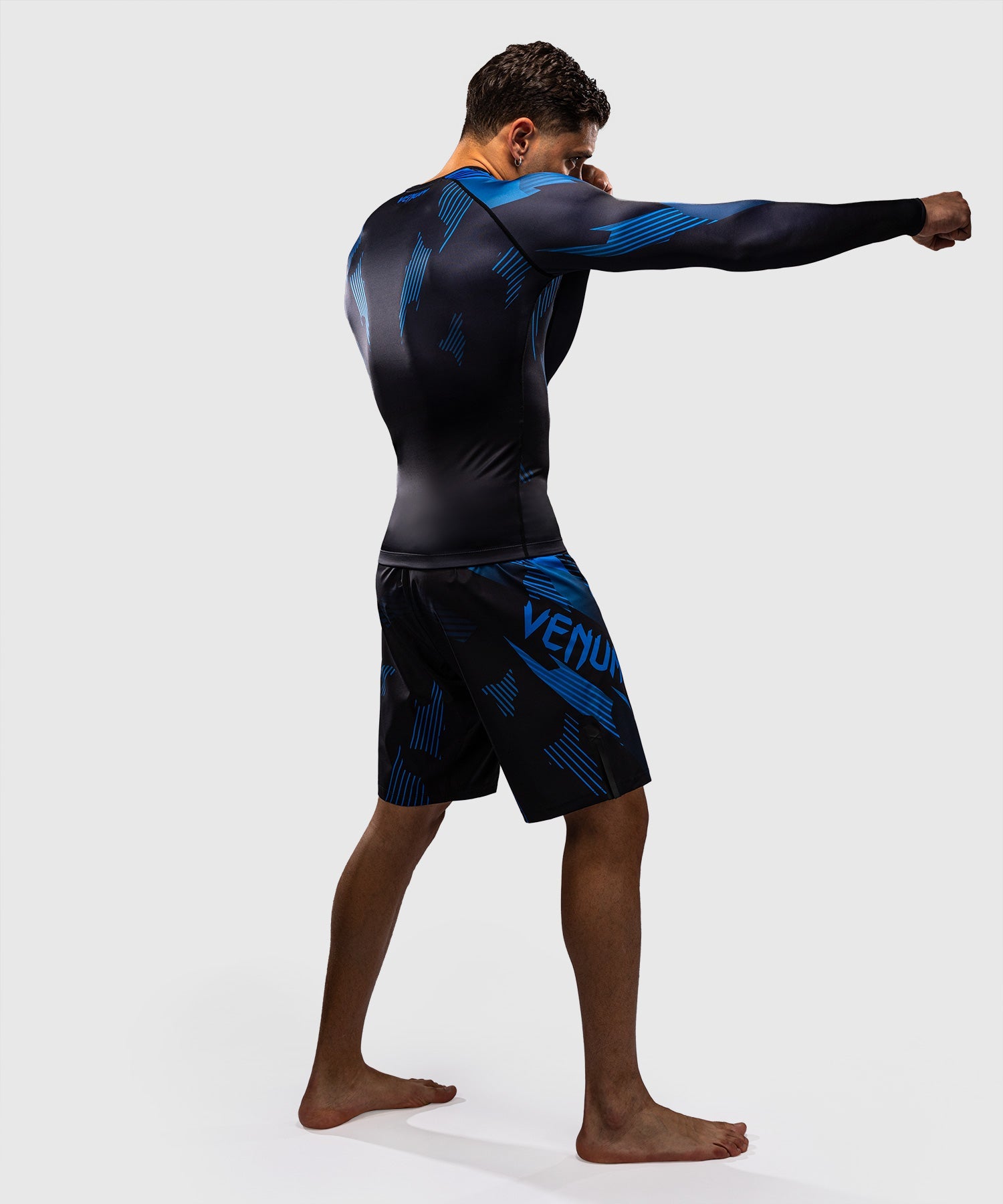 Rashguard Venum No-Gi 6.0 Mangas Compridas – Preto/Azul