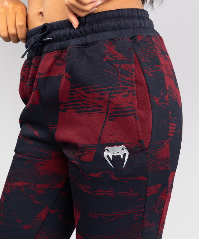 Venum UFC Trainingsbroek Zenith Dames - Marineblauw/Bordeauxrood/Zilver