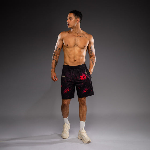 Venum Trainingsshorts x Jujutsu Kaisen Itadori - Zwart/Rood