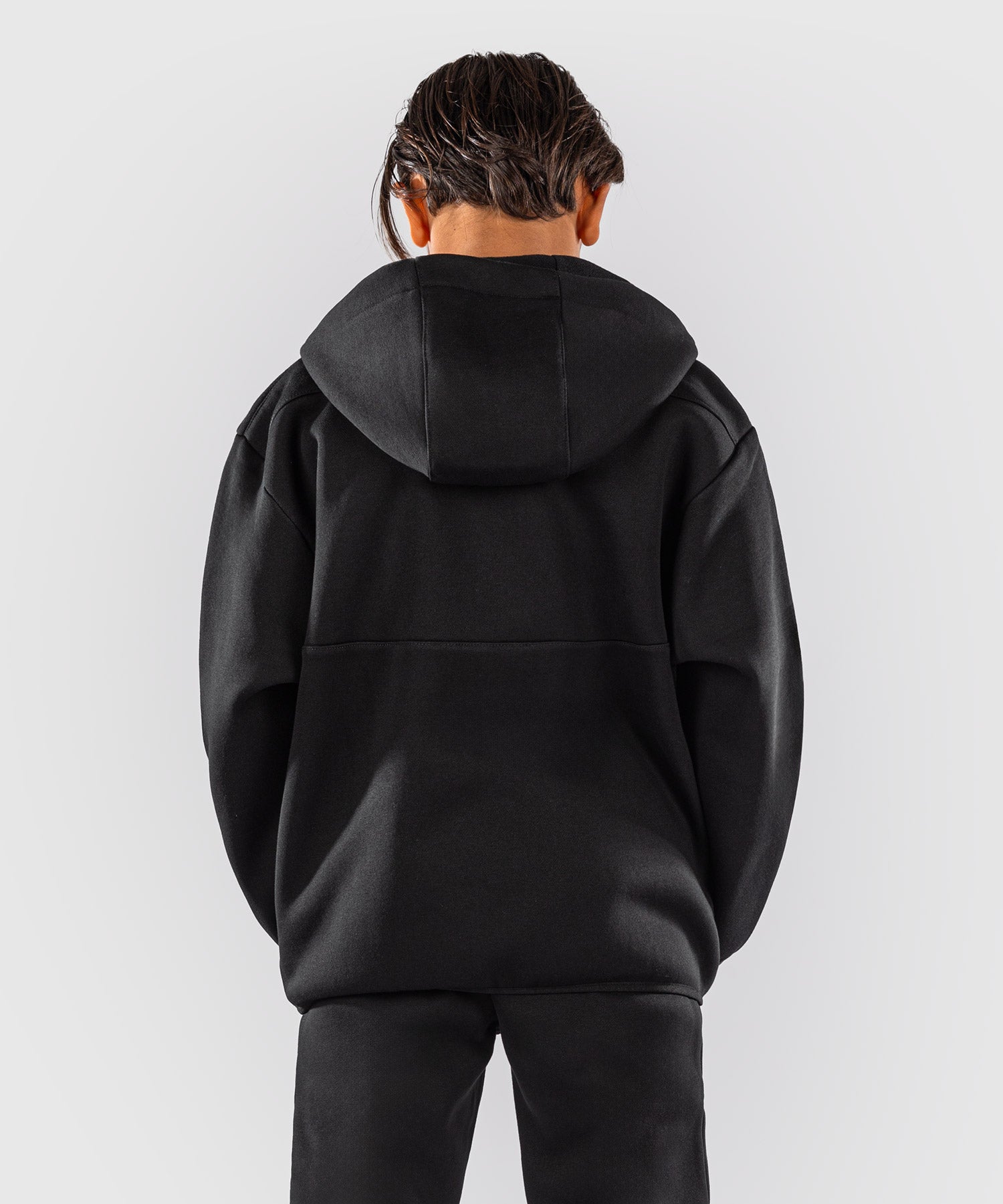 Kurtka treningowa Venum Attack Fleece & Weave Dziecięca – Czarna