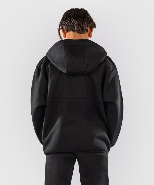 Kurtka treningowa Venum Attack Fleece & Weave Dziecięca – Czarna