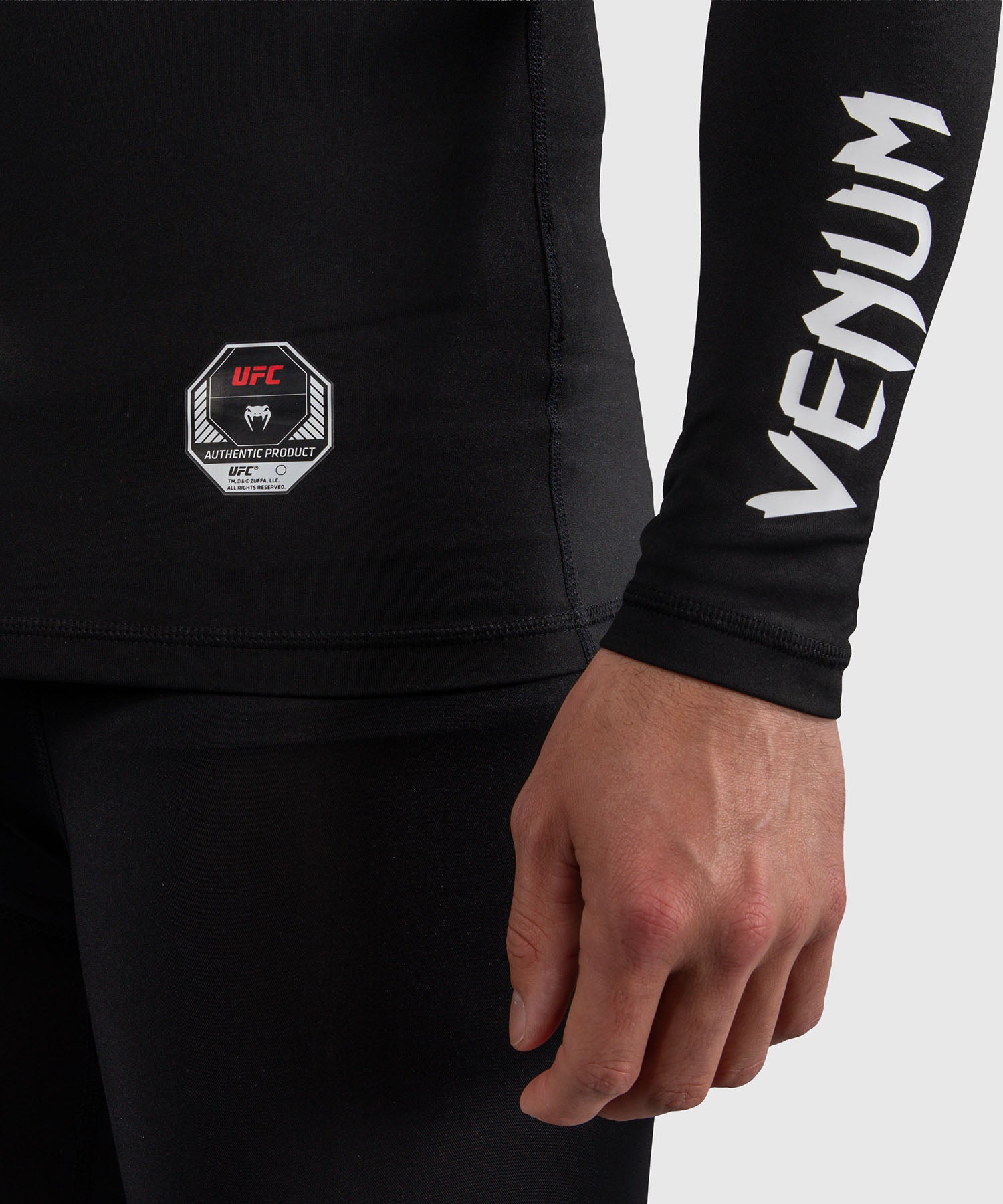 Venum UFC Rashguard Unity Lange Mouwen - Zwart