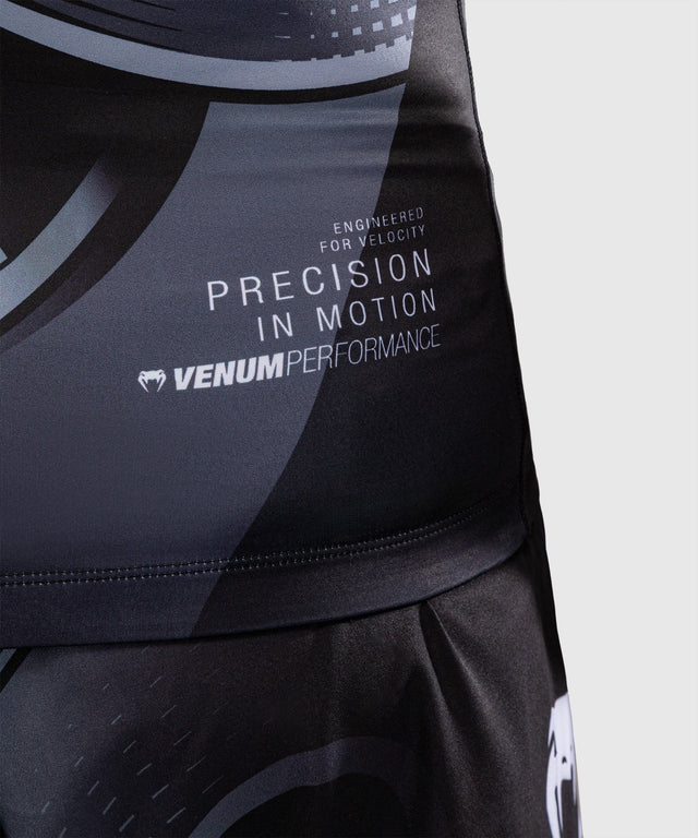 Venum Rashguard Crimson Viper 2.0 Korte Mouwen - Zwart/Grijs