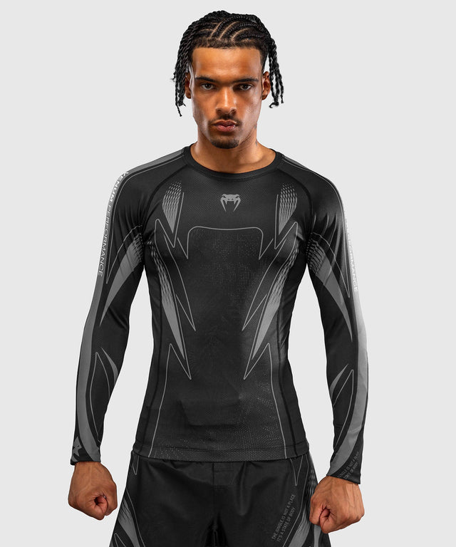 Venum Rashguard Amazonia Reborn Lange Ærmer - Sort/Grå