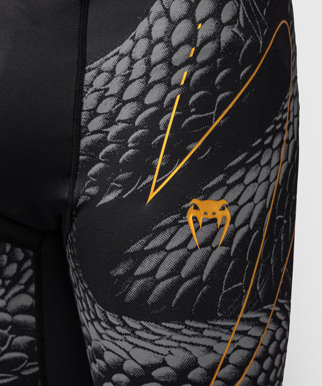 Venum Compressie Shorts Matupa - Zwart/Grijs/Goud