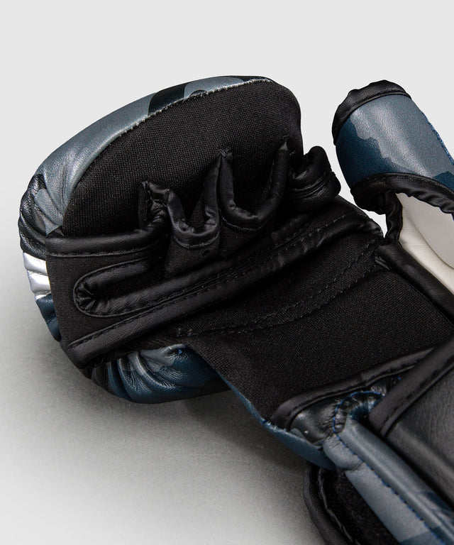 Rękawice MMA Venum Elite Camo – Ciemny marynarki/Niebieskie