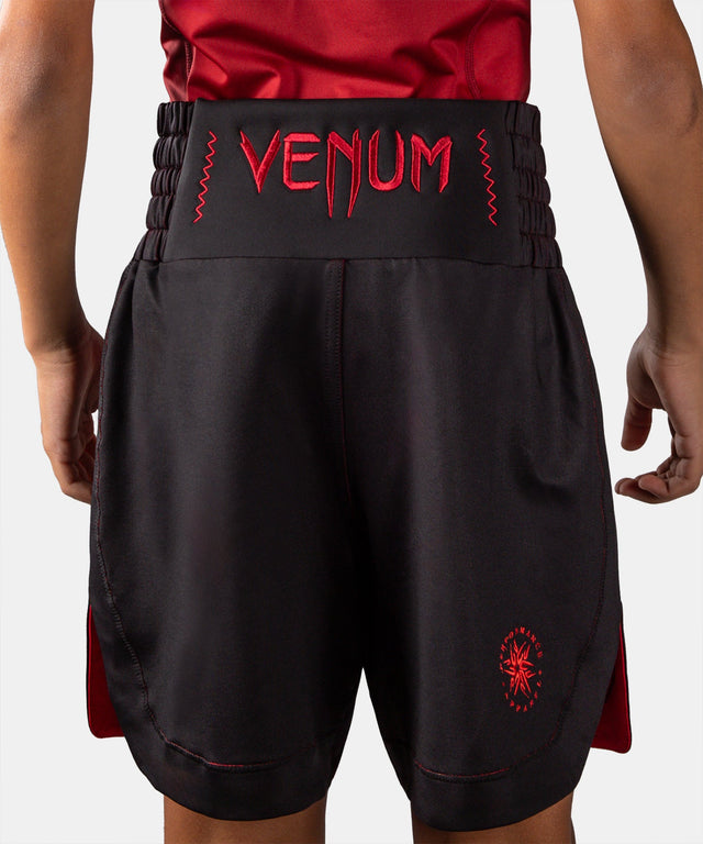 Venum Attack Boksshort Kinderen - Zwart/Rood