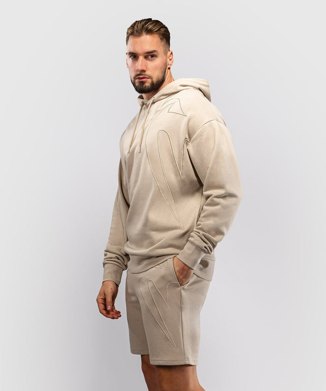 Bluza z kapturem Venum Giant 3D – Jasnobeżowa