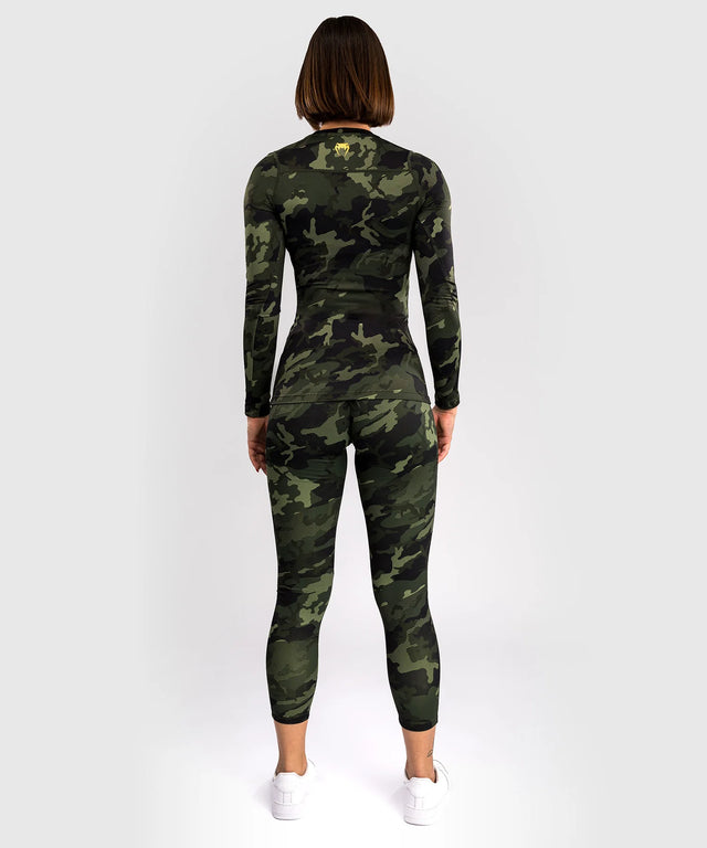 Venum x Sophia Rose Women's Rashguard - Forest Camo