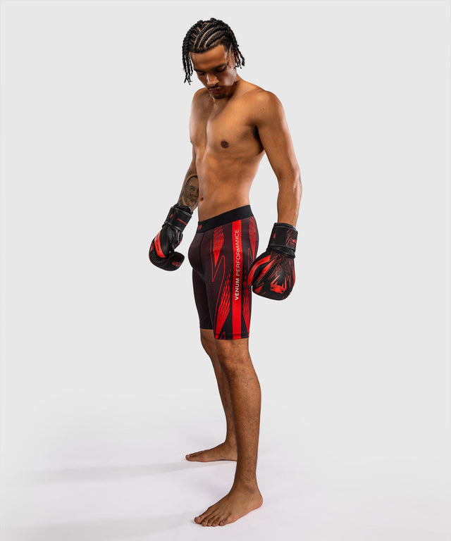 Shorts de compression Venum Amazonia Reborn – Noir/Rouge