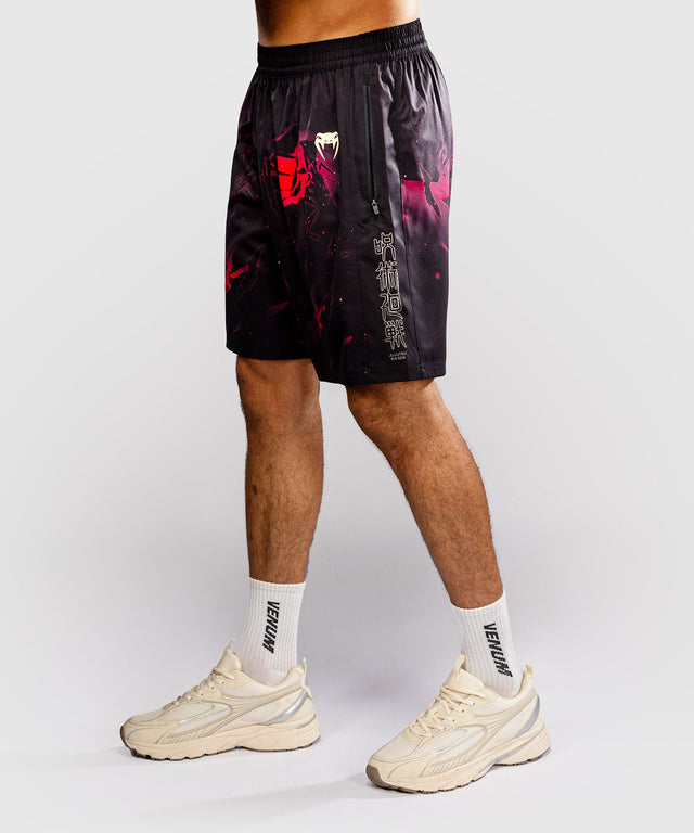 Venum Trainingsshorts x Jujutsu Kaisen Itadori - Zwart/Rood