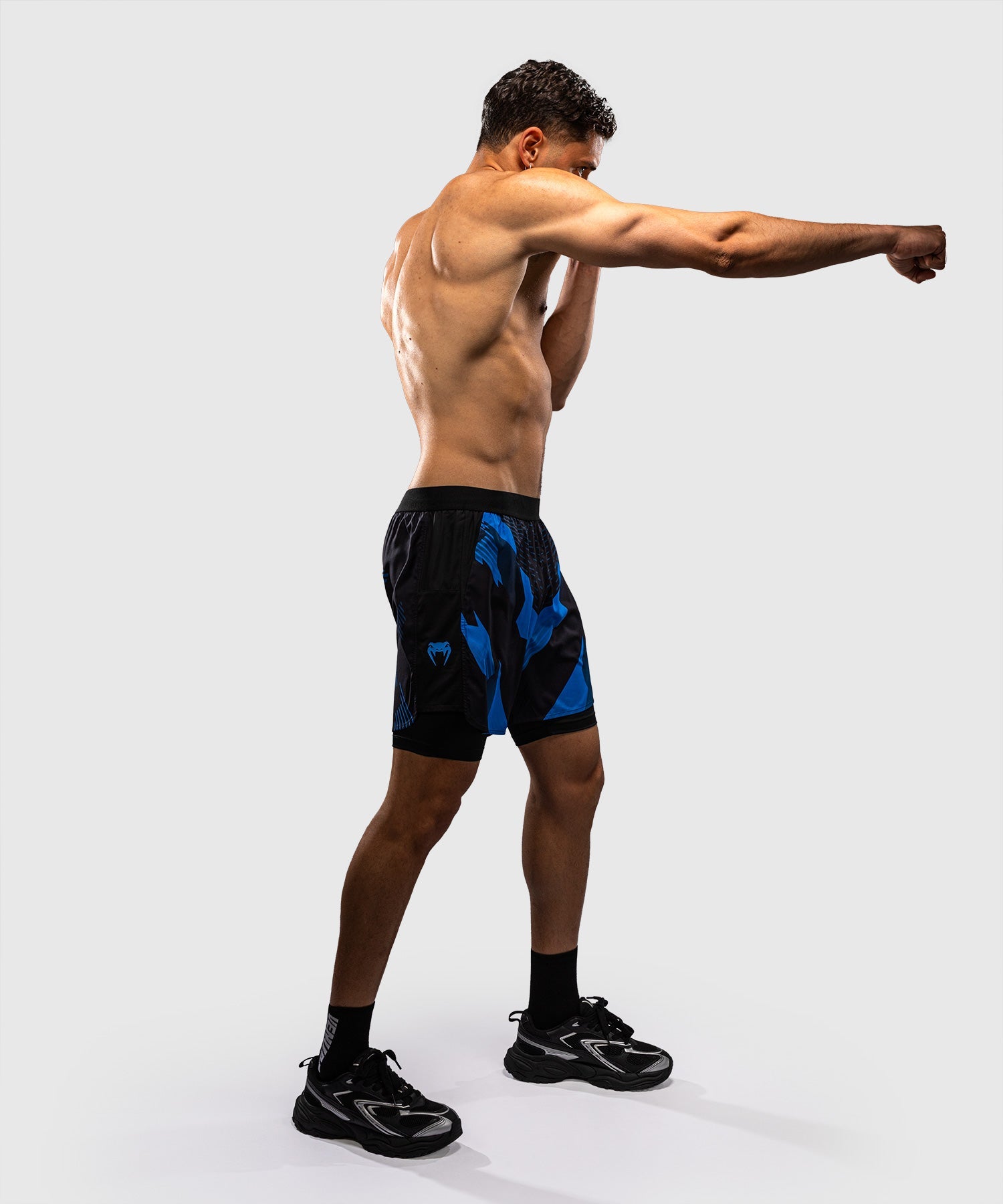 Venum Compressie Shorts No-Gi 6.0 - Zwart/Blauw