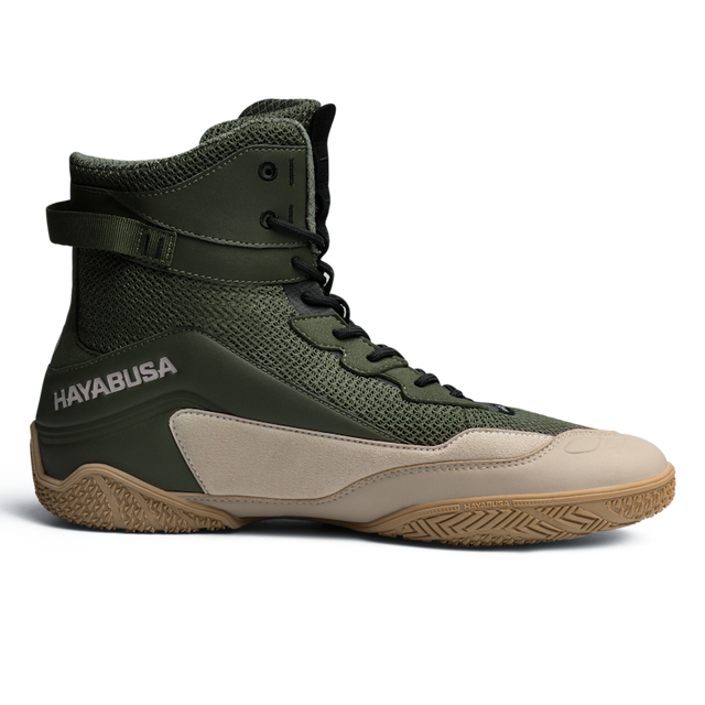 Buty bokserskie Hayabusa Talon – Khaki/Beż