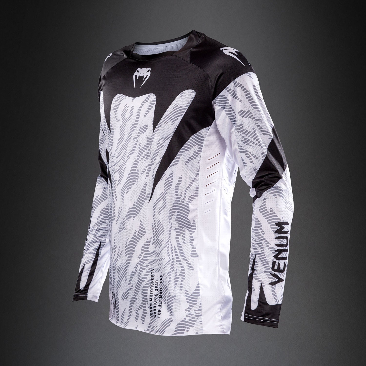 Venum MX Elite Long Sleeve - White