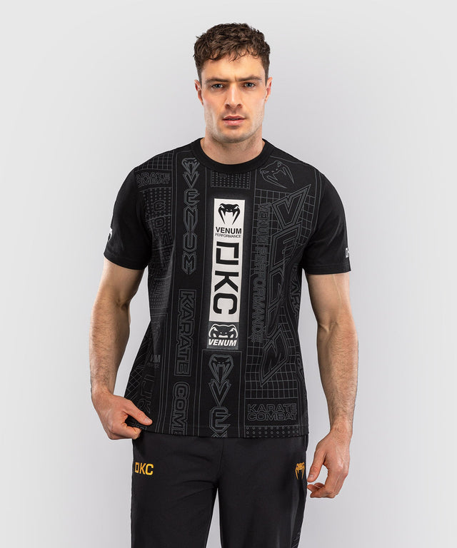 Venum T-Shirt Karate Combat – Black/Grey
