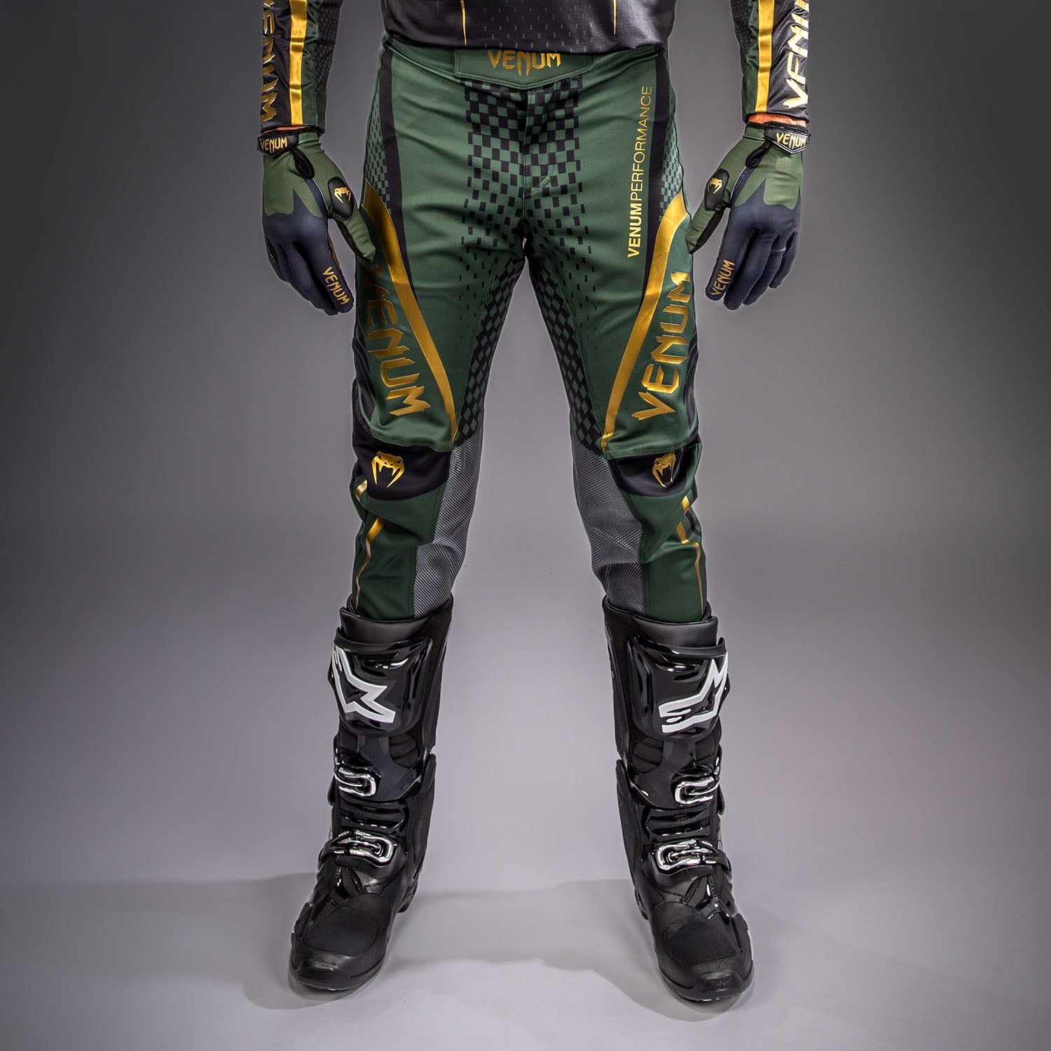 Venum Trainingsbroek MX Challenger - Zwart/Groen/Goud
