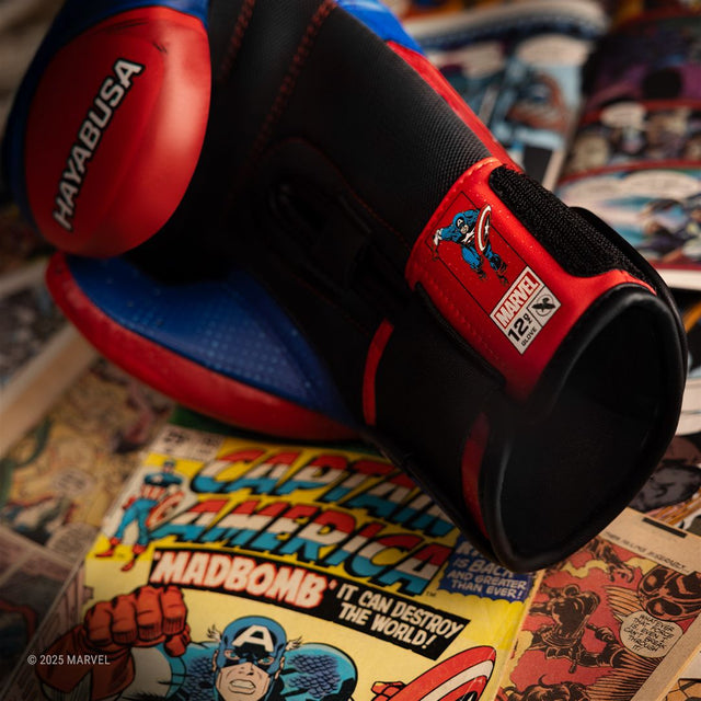 Hayabusa Bokshandschoenen Captain America - Rood/Wit/Blauw
