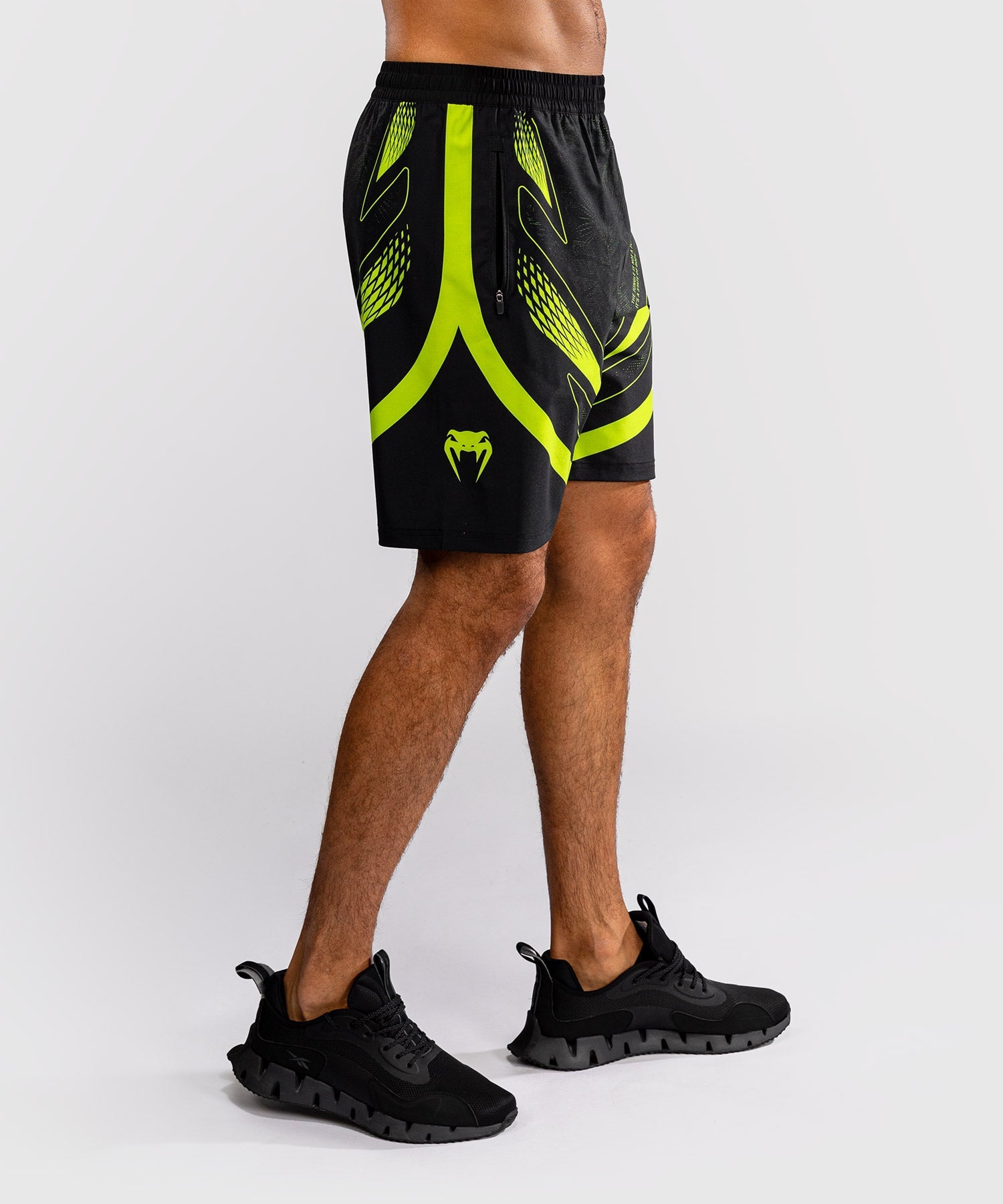 Venum Trainingsshorts Amazonia Reborn - Zwart/Groen