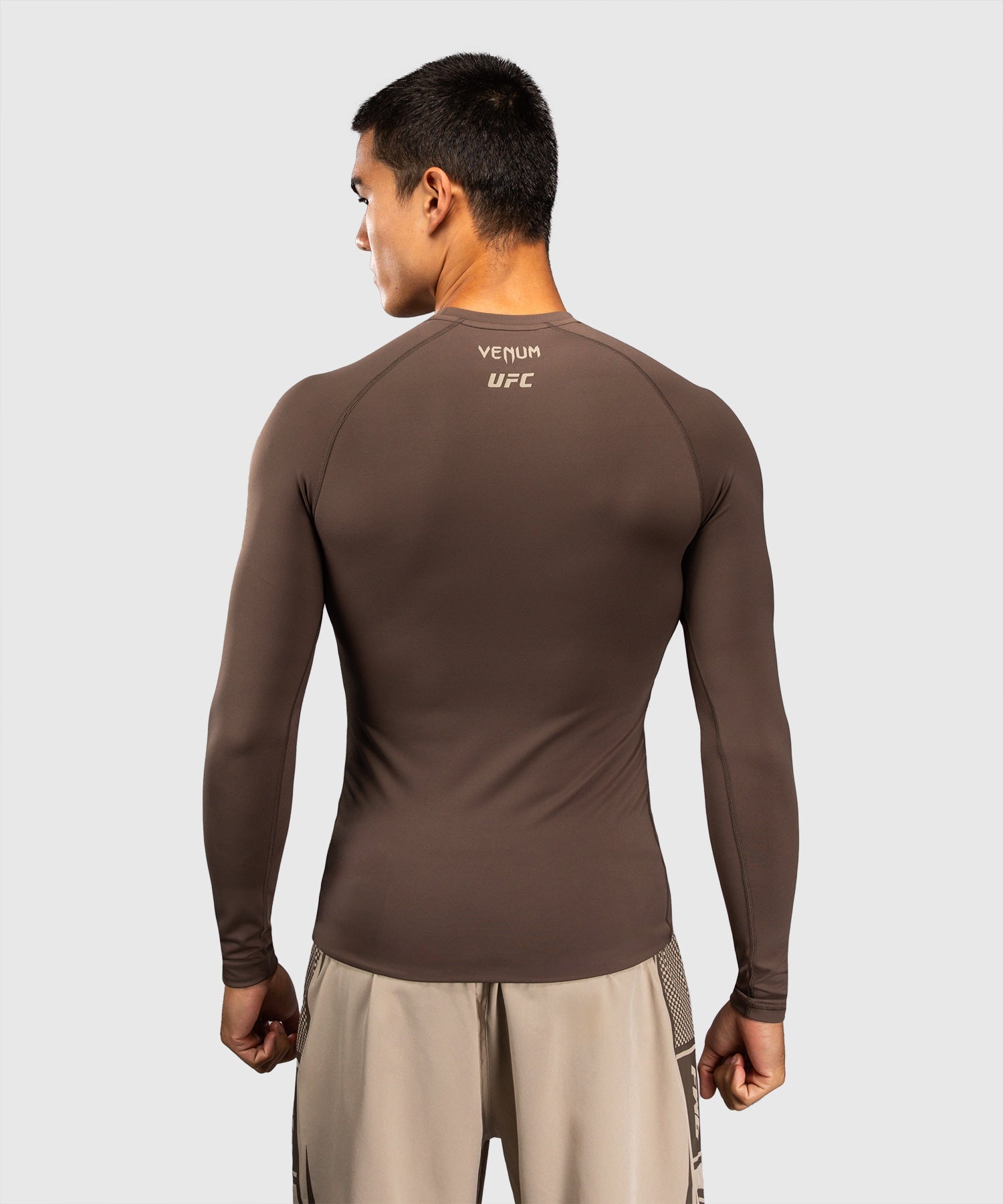 Venum UFC Rashguard Unity Lange Mouwen - Bruin