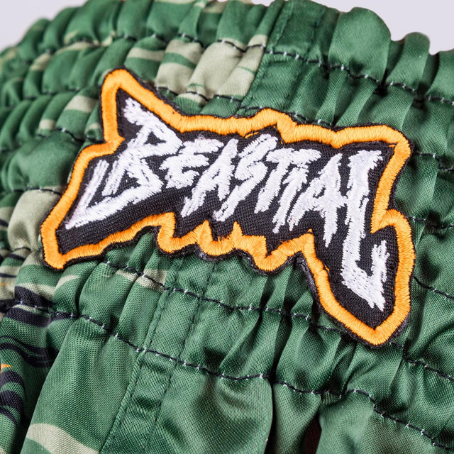 Spodenki Muay Thai 8 WEAPONS Beastial Viper – Khaki