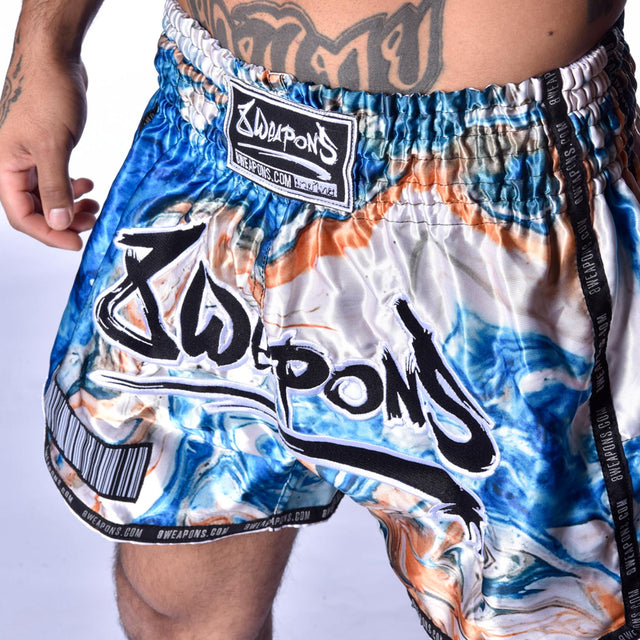 Spodenki Muay Thai 8 WEAPONS Vivo Vertigo – Wielokolorowe
