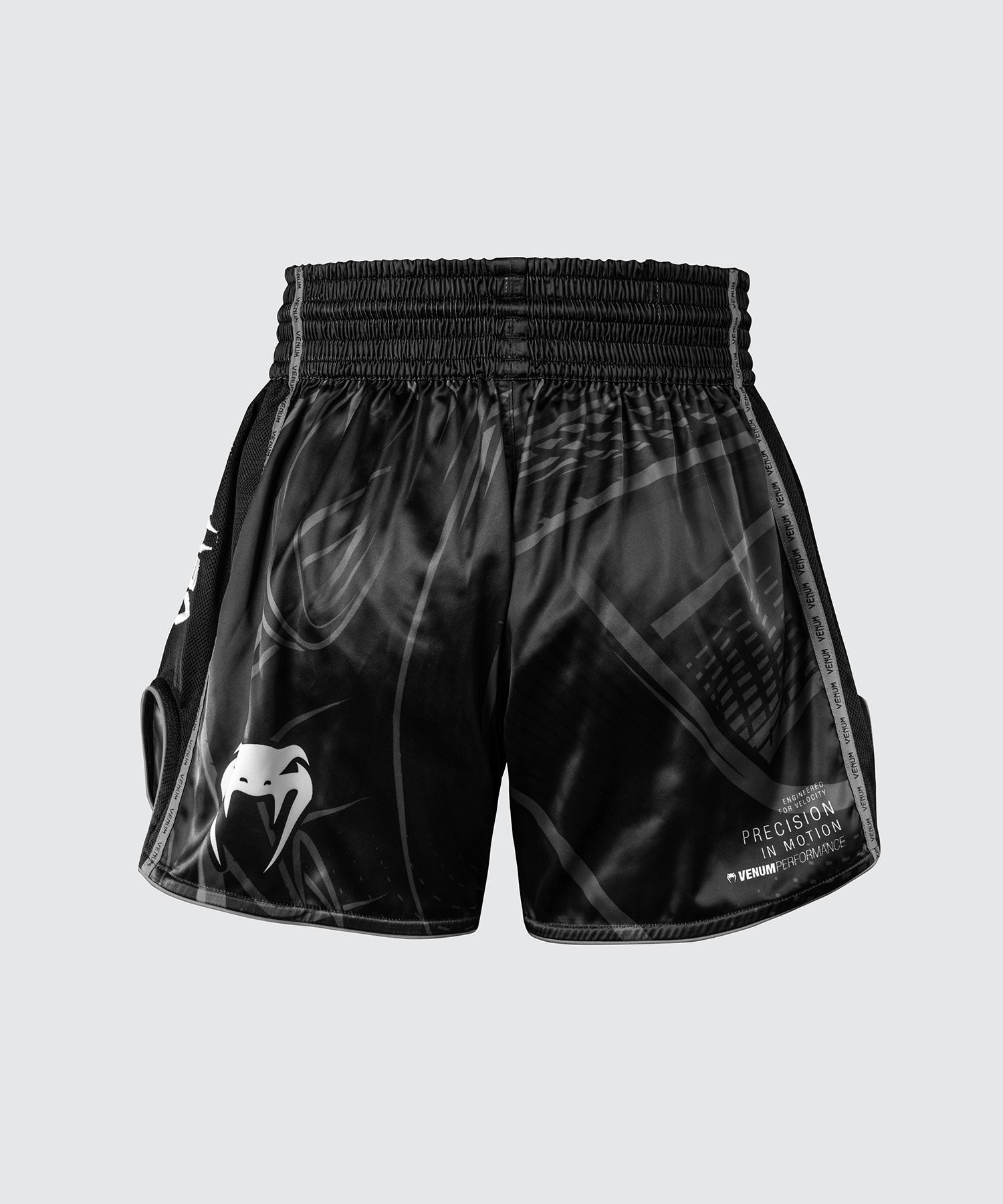Venum Muay Thai Shorts Crimson Viper 2.0 - Zwart/Grijs