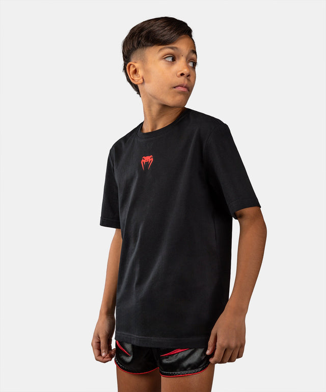 Venum T-Shirt Attack Kinderen - Zwart/Rood