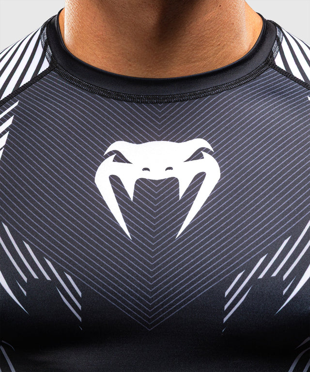 Rashguard Venum No-Gi 6.0 Dlouhé rukávy – Černá/Bílá
