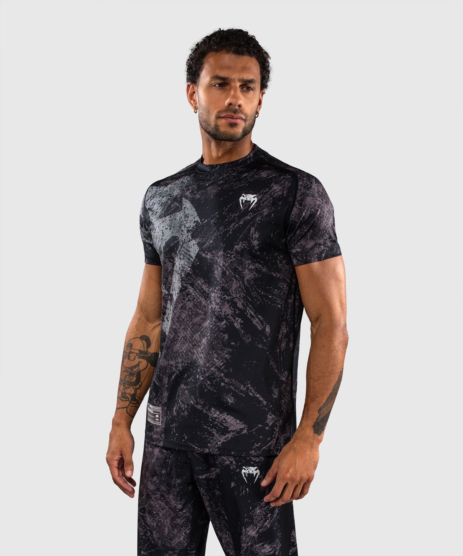 Venum T-Shirt Rage & Workout - Zwart/Grijs