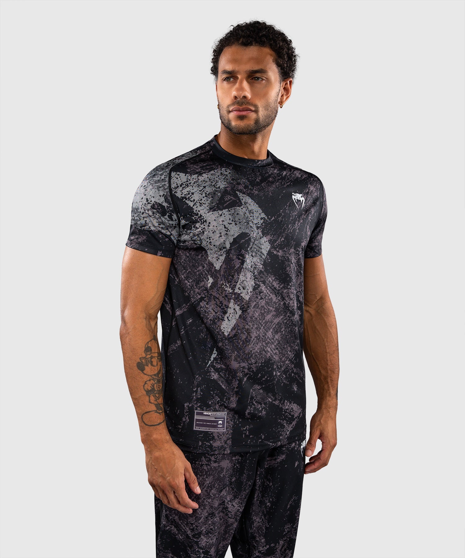 Venum T-Shirt Rage & Workout - Zwart/Grijs