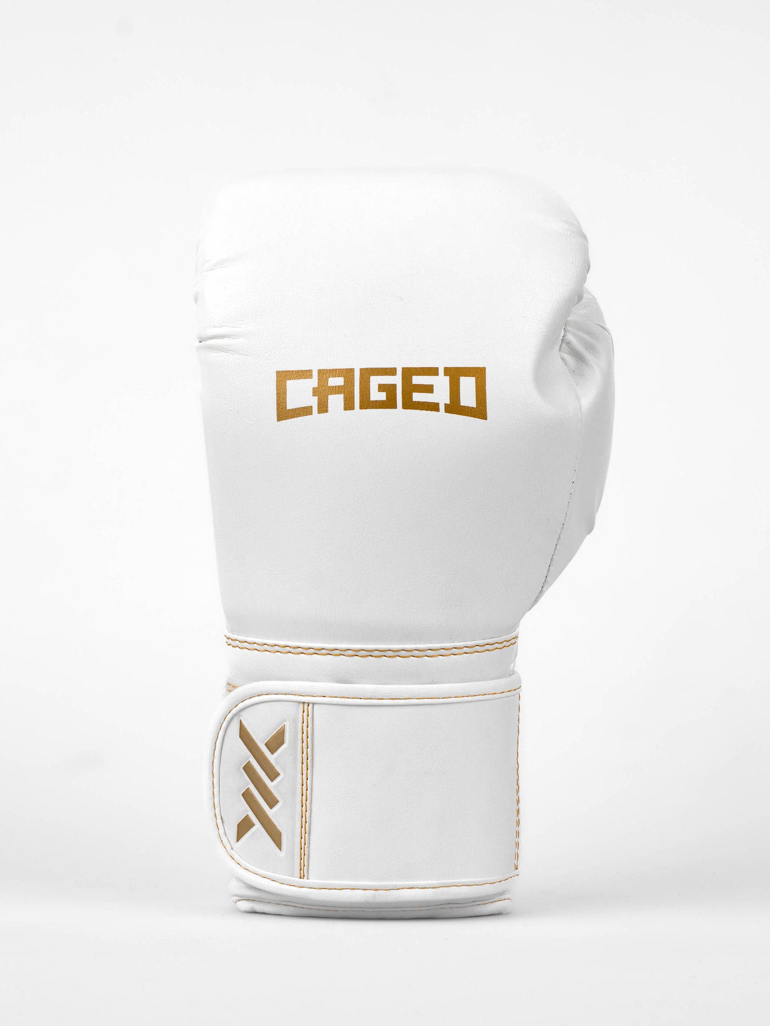 Caged Bokshandschoenen Core - Wit/Goud